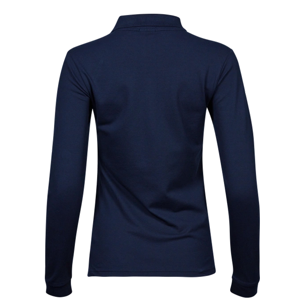 Long Sleeve Polo-Shirt Tee Jays women navy AG Stick L