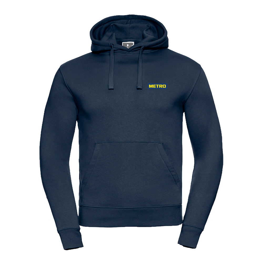 Hoodie 265M navy METRO Druck XL