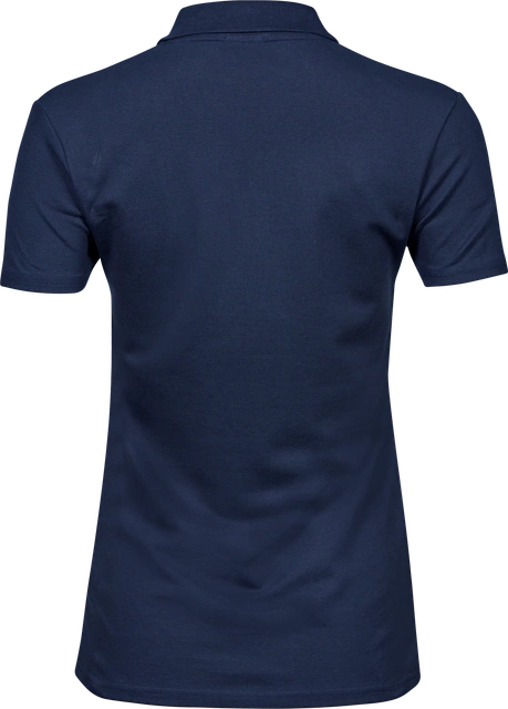 Polo-Shirt TeeJays women kurz navy AG Druck M