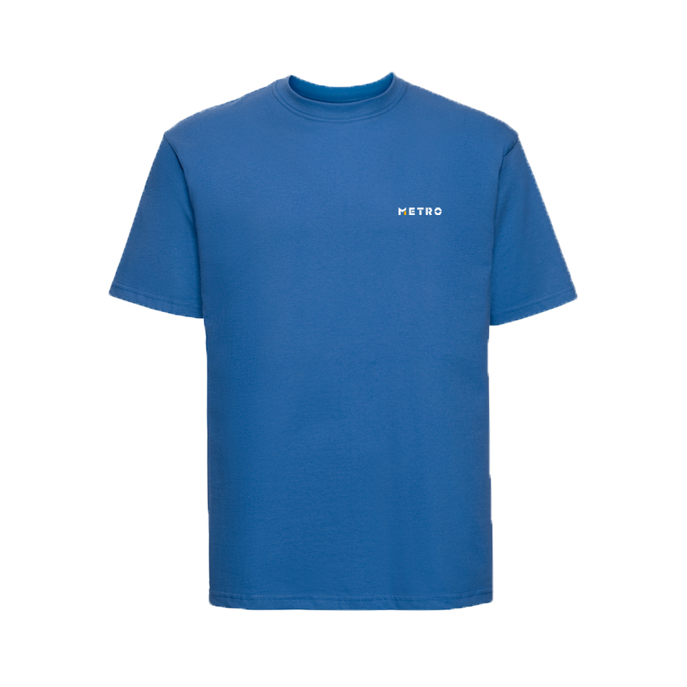 T-Shirt Classic bright royal AG Druck S