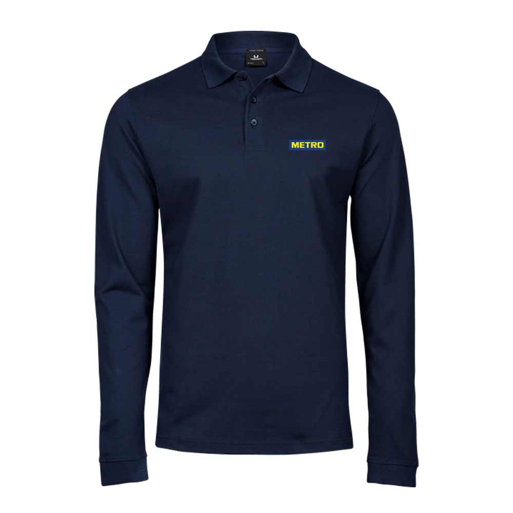Long Sleeve Polo-Shirt TeeJays men