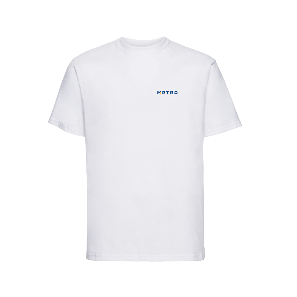 T-Shirt Classic weiß AG Druck S
