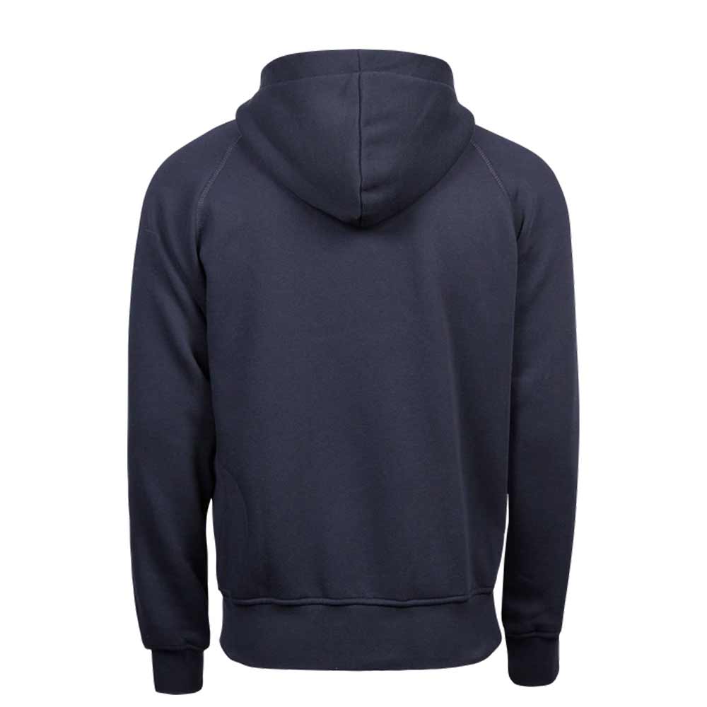 Zip-Hoodie TeeJays navy AG Druck M