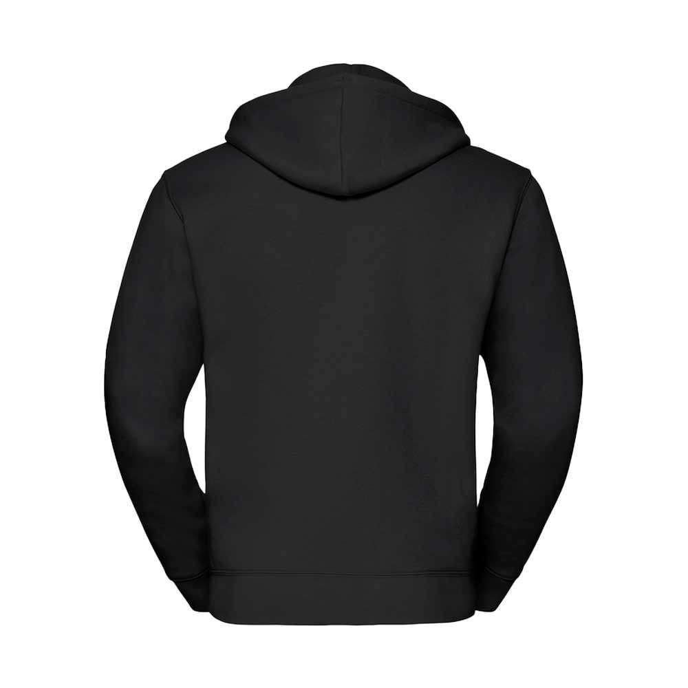 Zip-Hoodie schwarz AG Druck XXL